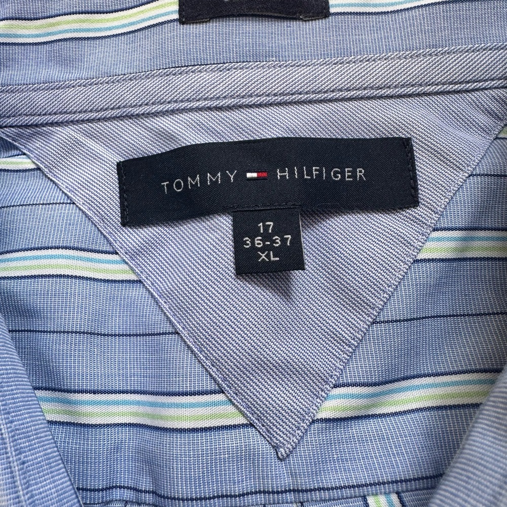 Tommy Hilfiger Blue Striped Shirt